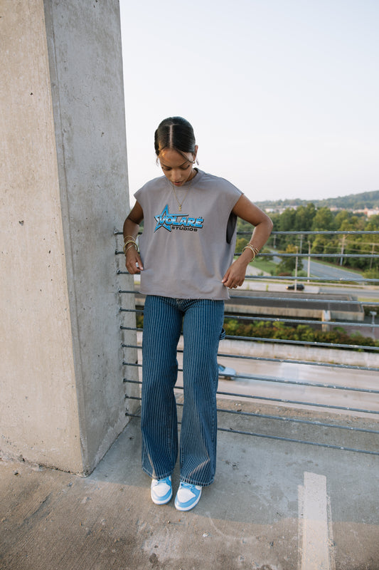 Volare Studios Sleeveless Gray